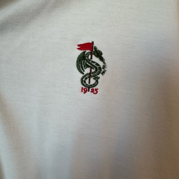 johnnie-O White Zip-Up Sweater - Picture 2 of 3